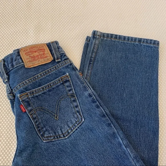 ✅ Levi’s Boys 550 Relaxed Fit Jeans, Sz 9 Regular - Picture 2 of 8